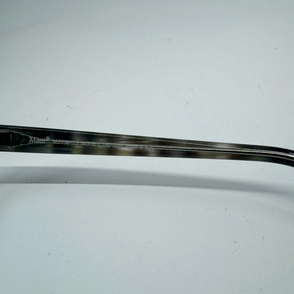 Maui Jim Honi MJ758-11S Sunglasses Gray Cat Eye Frame 54-18-140 H11269‎